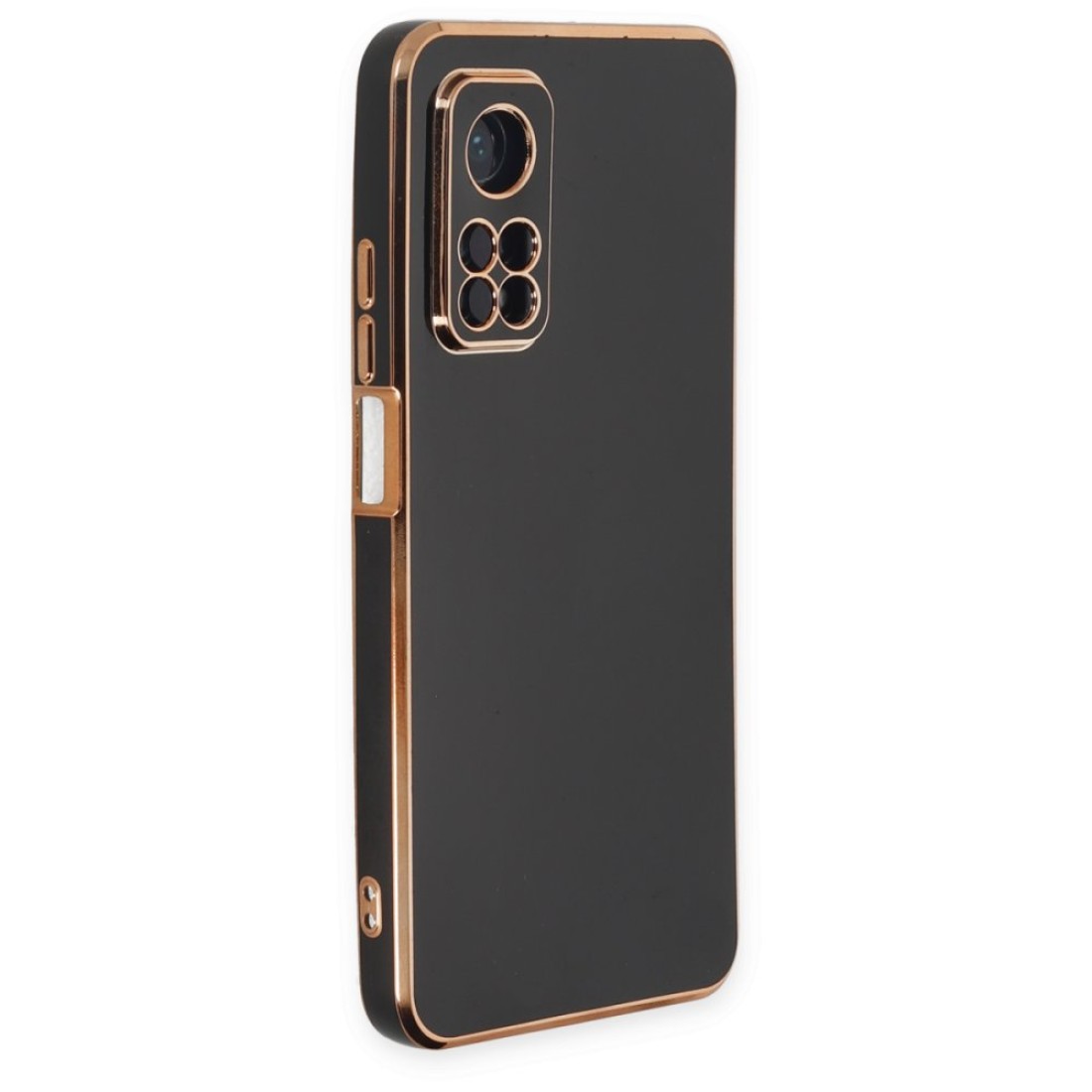  Xiaomi Mi 10T Pro Kılıf Volet Silikon - Siyah