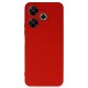 Xiaomi Redmi 13 4G Kılıf First Silikon - Kırmızı Xiaomi Redmi 13 4G Kılıf First Silikon - Kırmızı