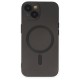  iPhone 14 Plus Kılıf Moshi Lens Magneticsafe Silikon - Siyah