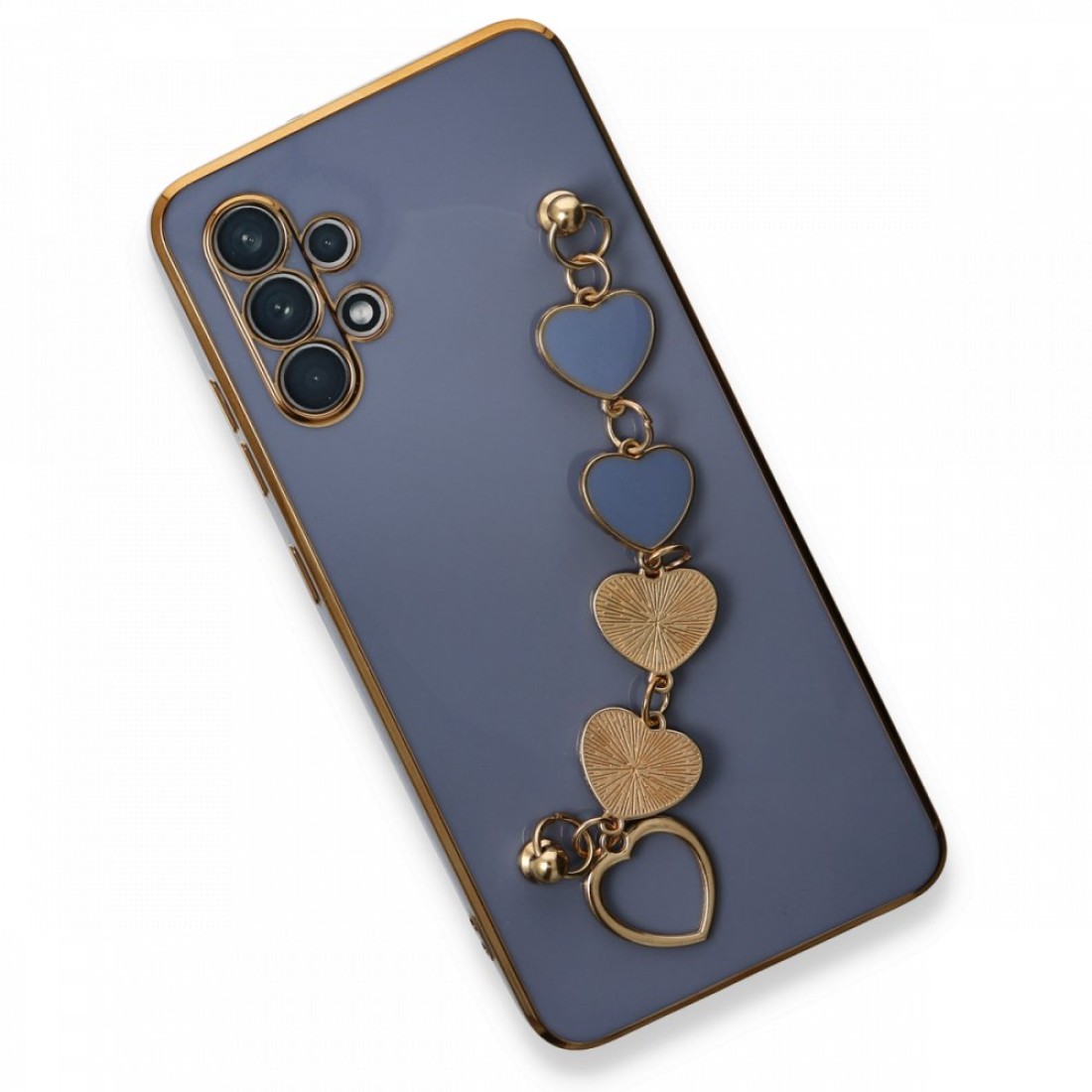  Samsung Galaxy A32 Kılıf Esila Silikon - Gri