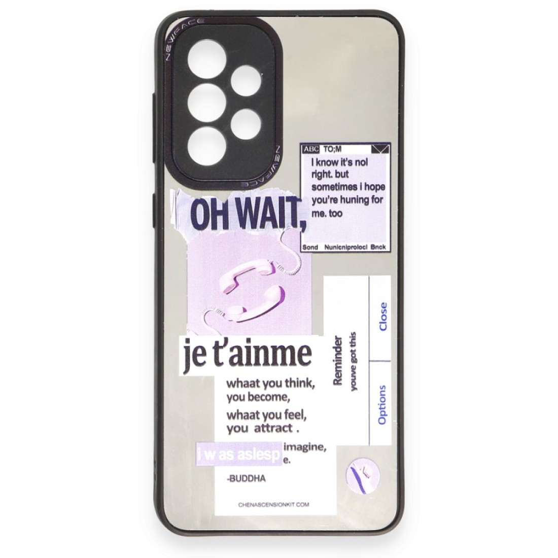  Samsung Galaxy A73 5G Kılıf Mirror Desenli Kapak - Mirror - 4