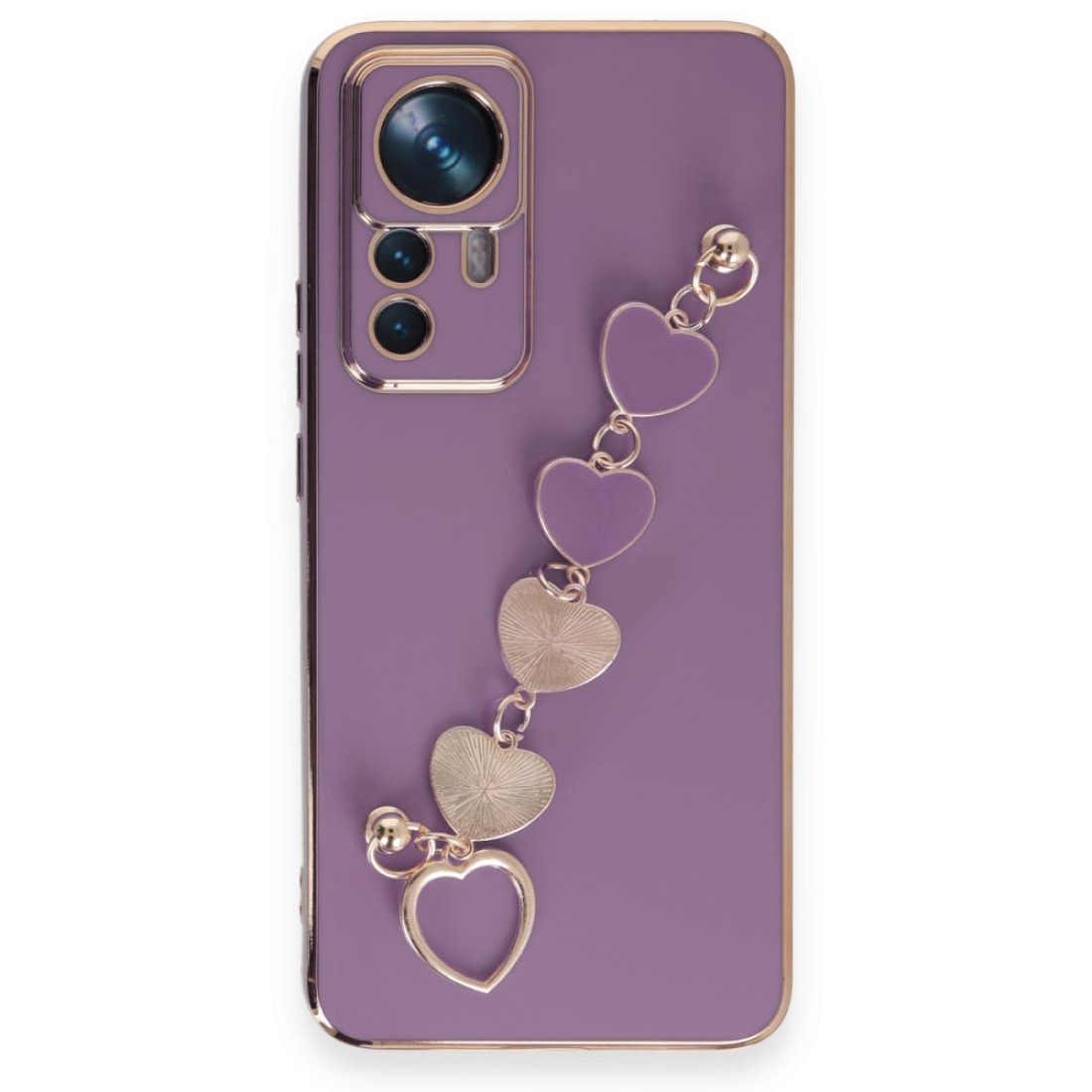  Xiaomi Mi 12T Pro Kılıf Esila Silikon - Mor
