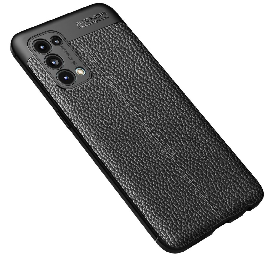  Oppo Reno 5 Kılıf Auto Focus Kapak - Siyah