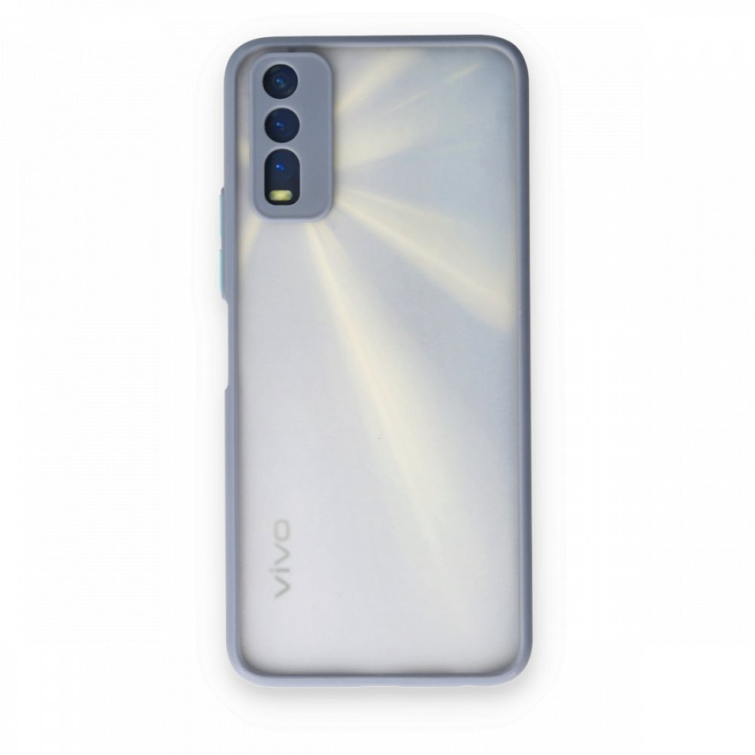  Vivo Y11S Kılıf Montreal Silikon Kapak - Gri