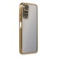 Xiaomi Redmi Note 11 4G Kılıf Razer Lensli Silikon - Gold Xiaomi Redmi Note 11 4G Kılıf Razer Lensli Silikon - Gold
