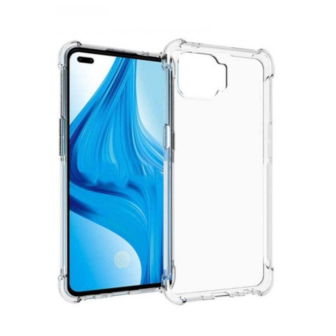  Oppo Reno 4 Lite Kılıf Olex Tpu Silikon - Şeffaf