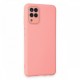  Samsung Galaxy M32 Kılıf Lansman Glass Kapak - Pembe