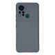  İnfinix Hot 11s Kılıf Nano içi Kadife Silikon - Gri