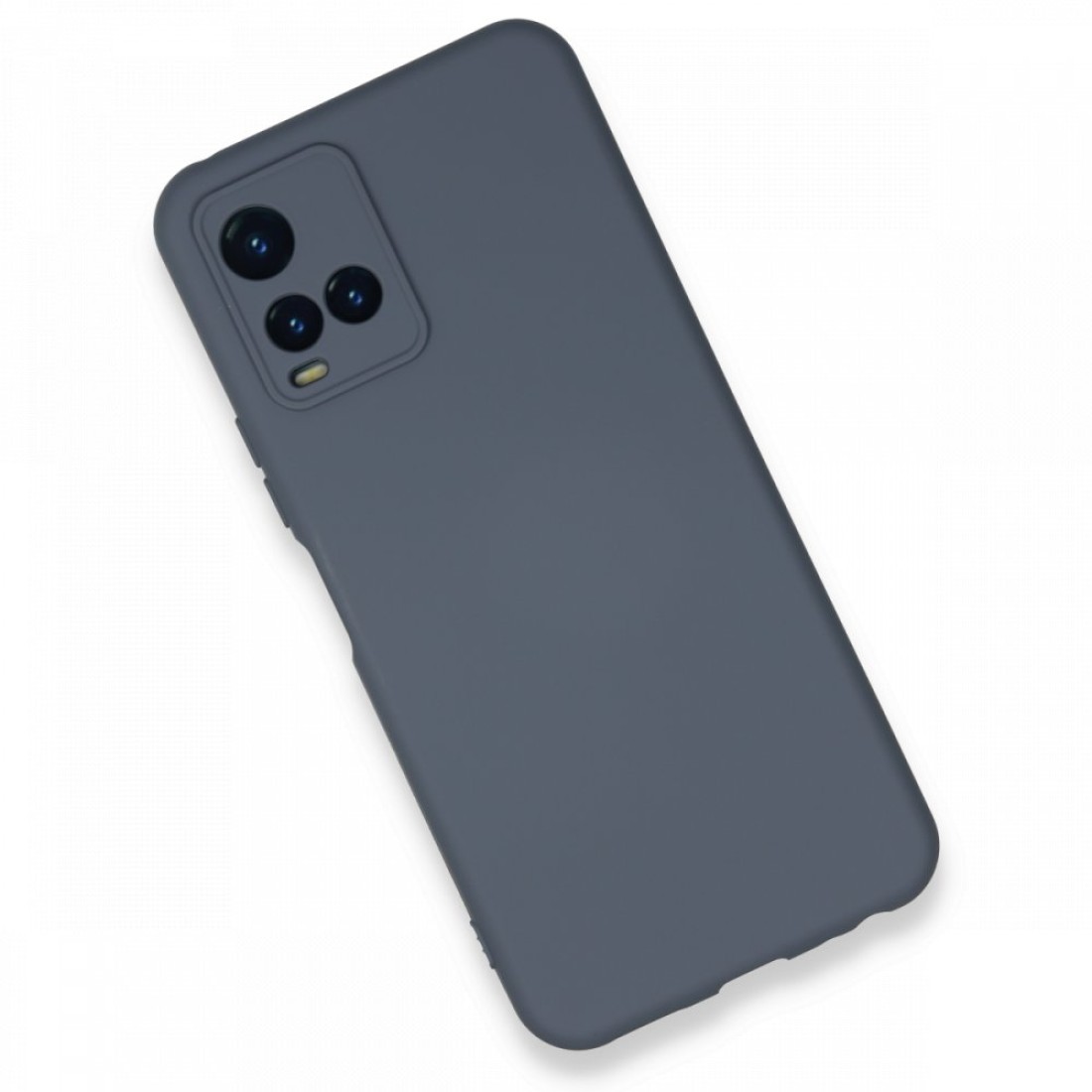  Vivo Y33S Kılıf Nano içi Kadife Silikon - Gri
