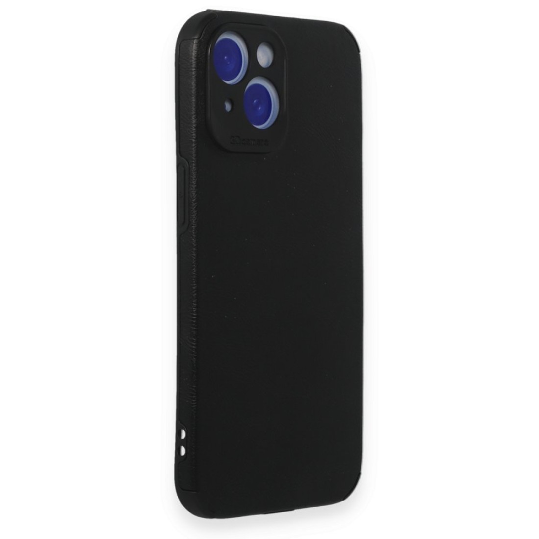 iPhone 15 Kılıf Loop Deri Silikon - Siyah iPhone 15 Kılıf Loop Deri Silikon - Siyah