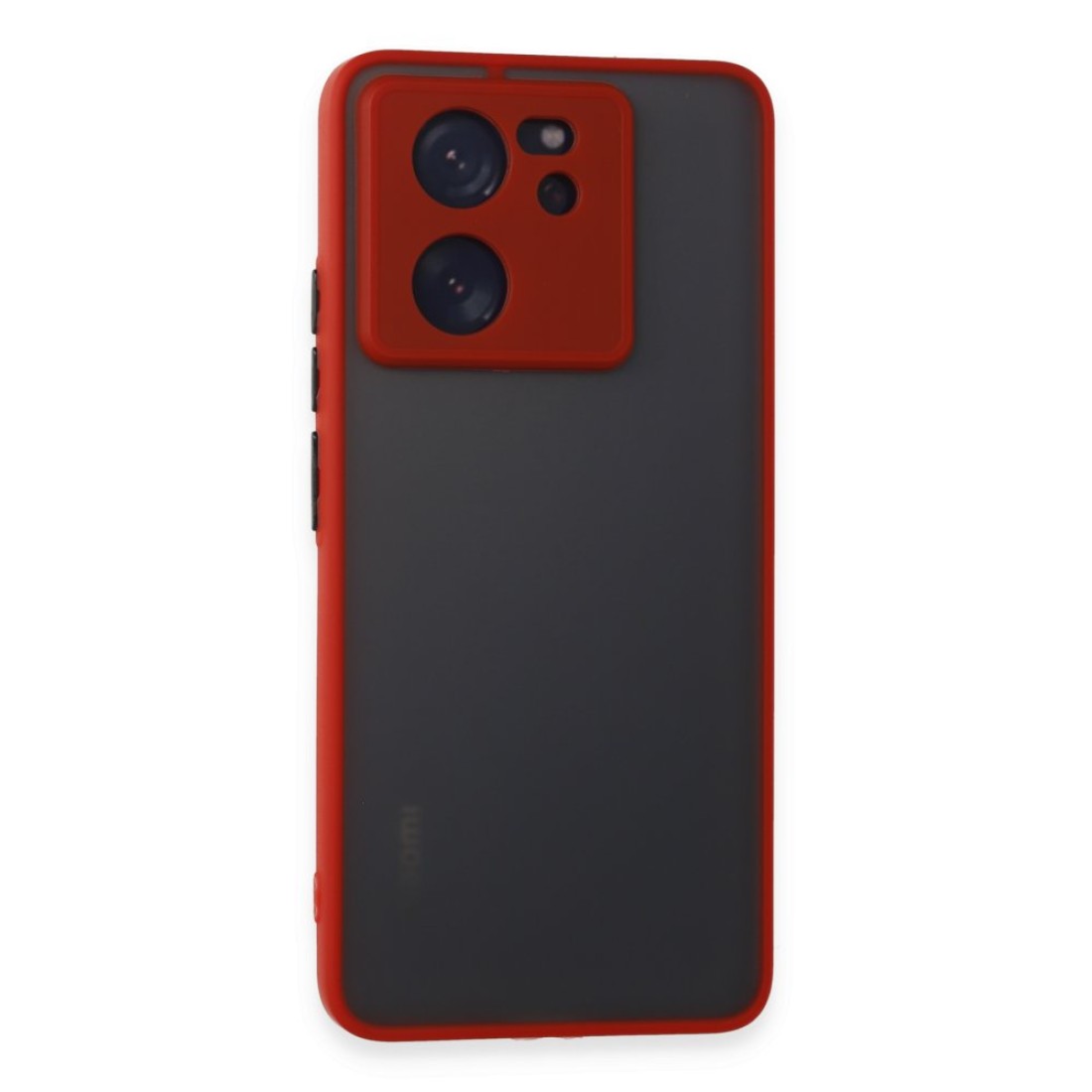  Xiaomi Mi 13T Kılıf Montreal Silikon Kapak - Kırmızı