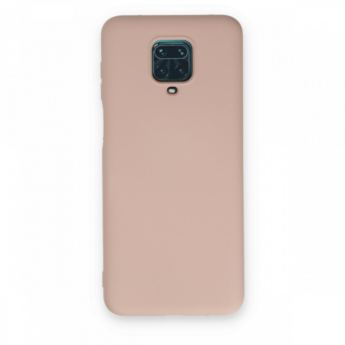  Xiaomi Redmi Note 9S Kılıf Nano içi Kadife Silikon - Pudra