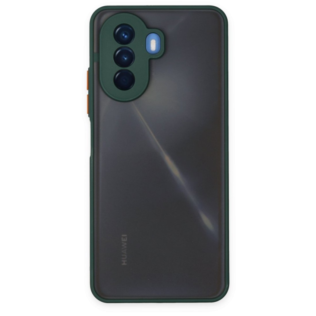 Huawei Nova Y70 Kılıf Montreal Silikon Kapak - Yeşil