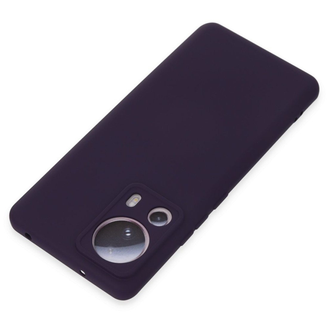  Xiaomi Mi 13 Lite Kılıf Nano içi Kadife Silikon - Mor