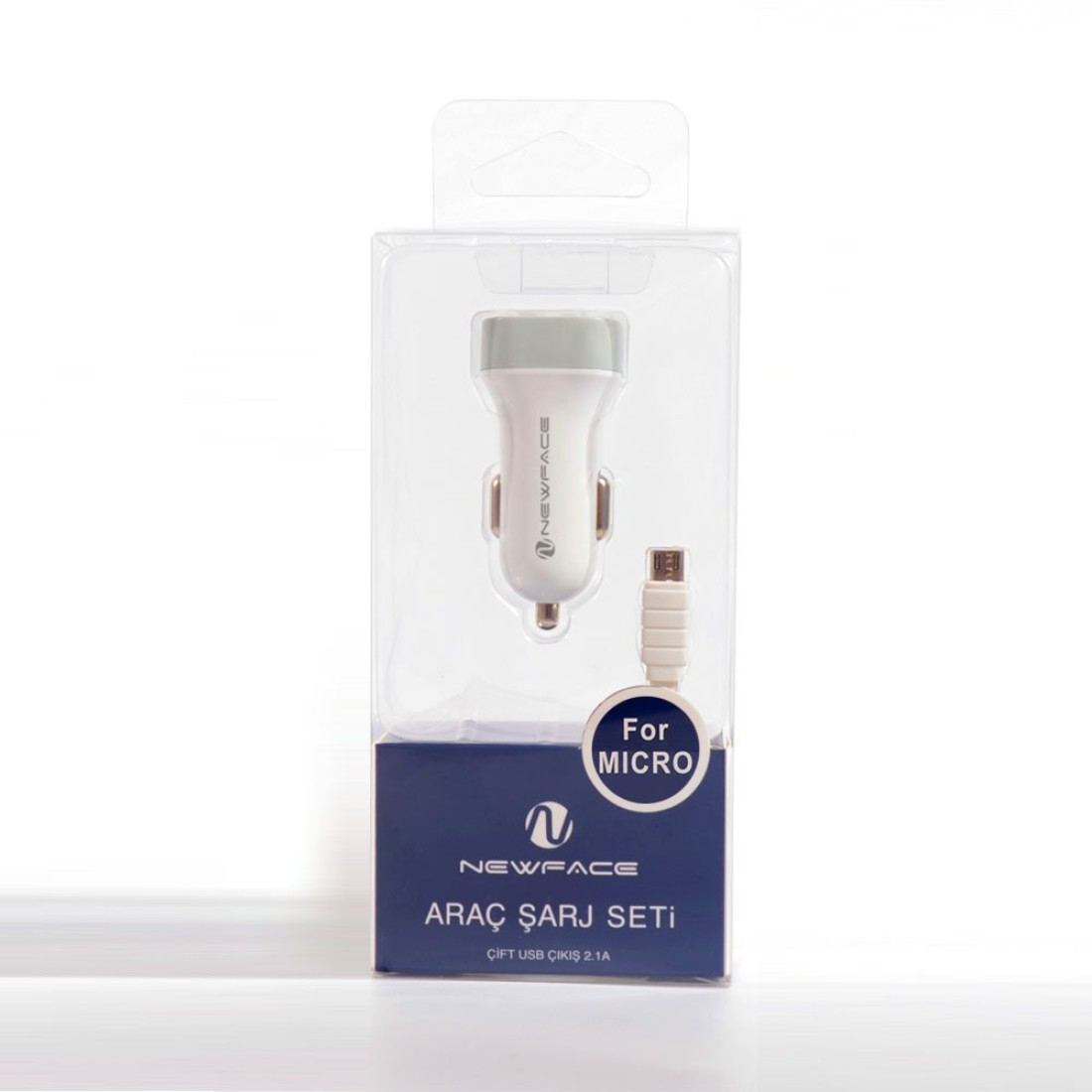  C17 Micro USB 2.1A Araç Şarjı