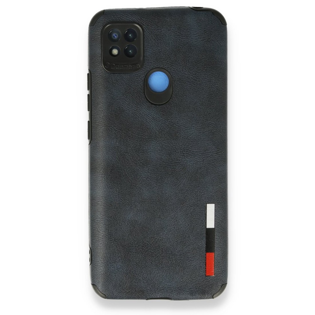  Xiaomi Redmi 9C Kılıf Loop Deri Silikon - Lacivert