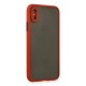 iPhone X Kılıf Montreal Silikon Kapak - Kırmızı iPhone X Kılıf Montreal Silikon Kapak - Kırmızı