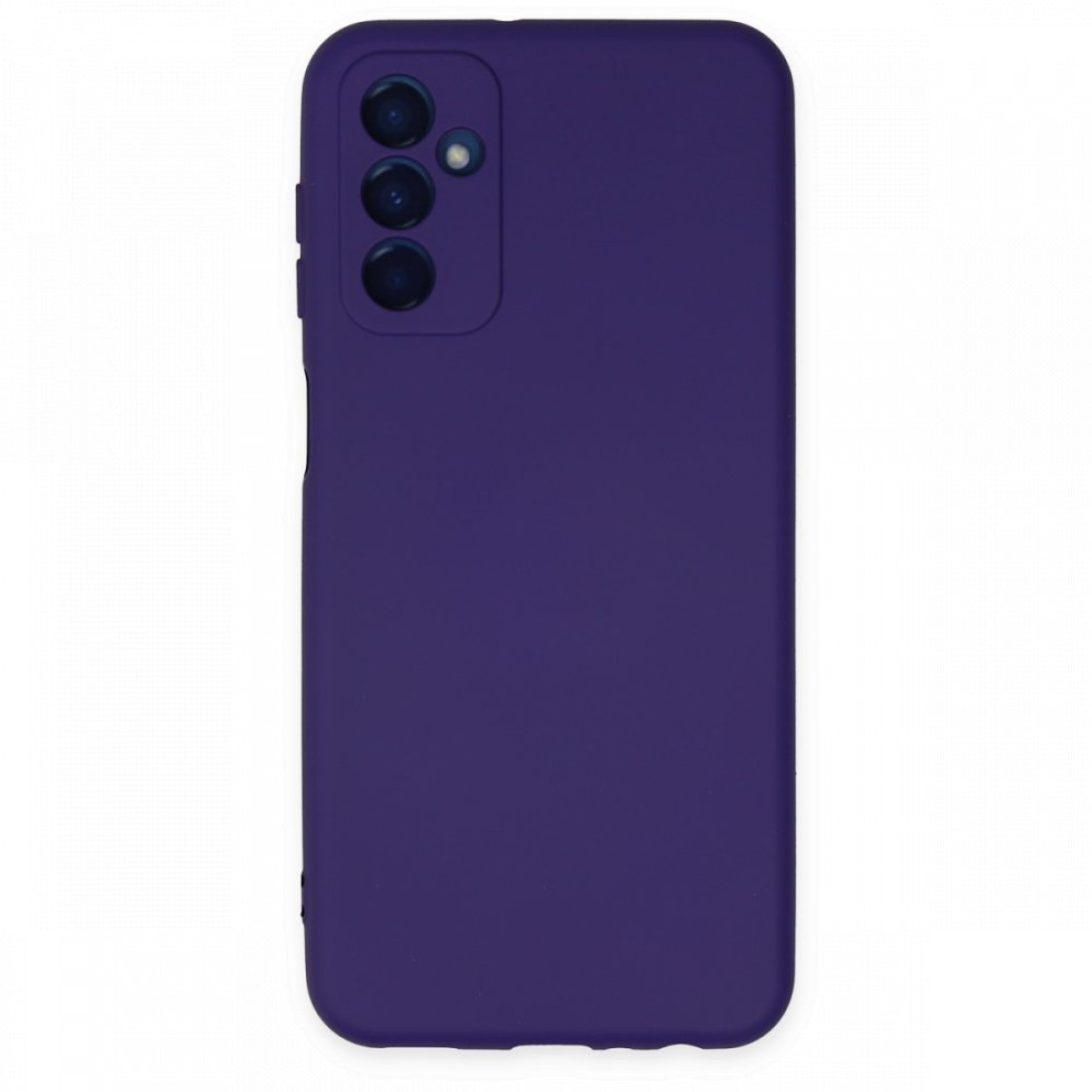  Samsung Galaxy M13 Kılıf Nano içi Kadife Silikon - Mor