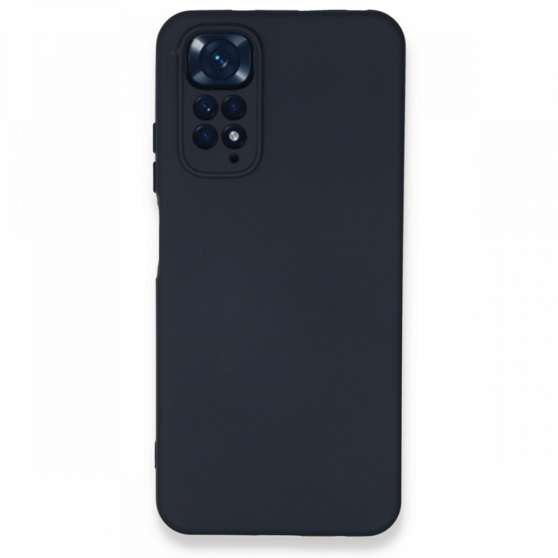  Xiaomi Redmi Note 11 Kılıf Nano içi Kadife Silikon - Lacivert