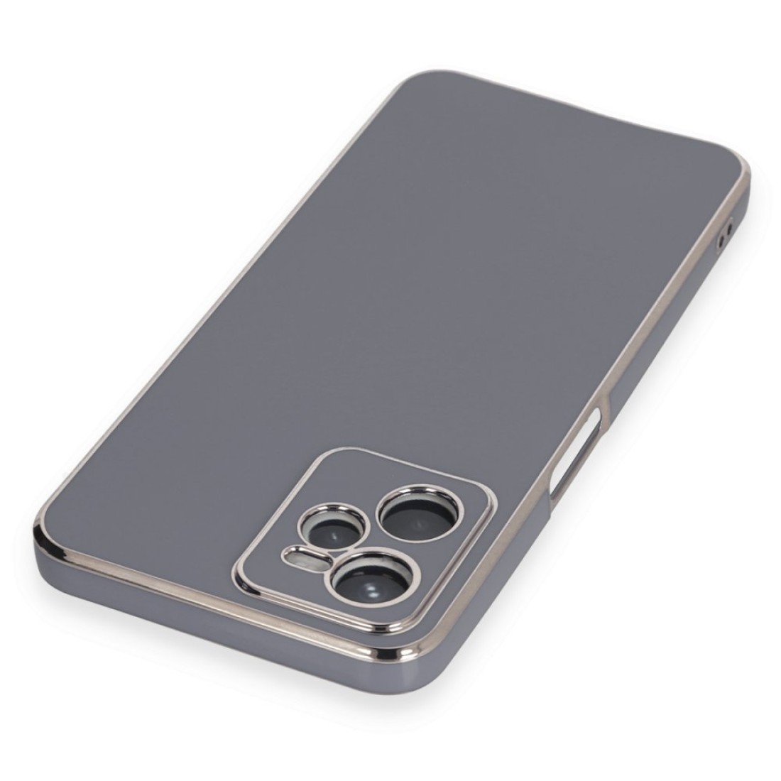  Realme C35 Kılıf Volet Silikon - Mavi