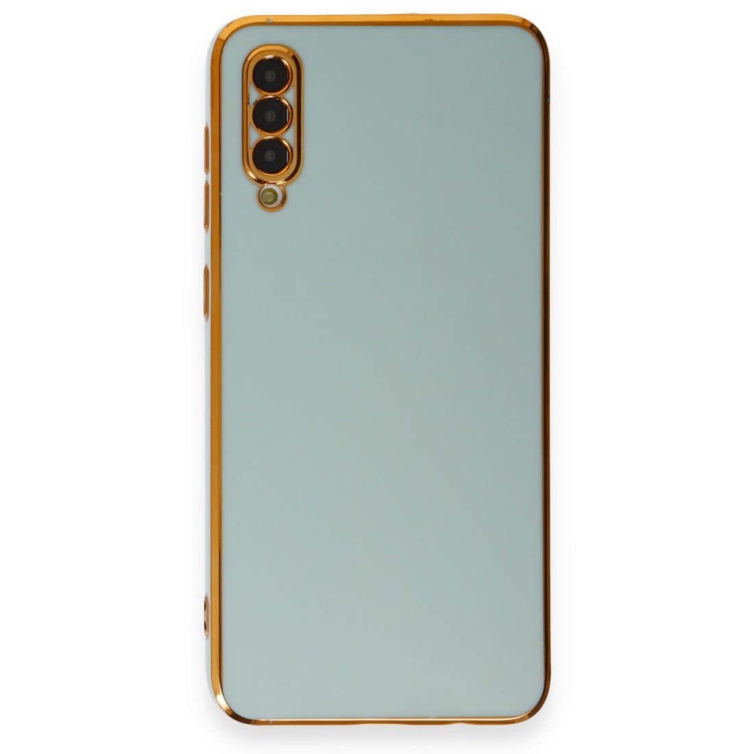 Samsung Galaxy A70 Kılıf Volet Silikon - Açık Yeşil Samsung Galaxy A70 Kılıf Volet Silikon - Açık Yeşil