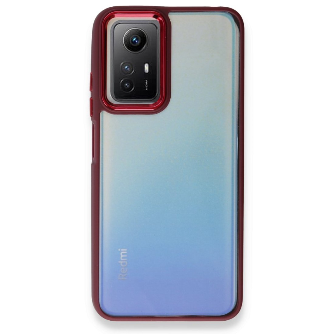  Xiaomi Redmi Note 12S Kılıf Dora Kapak - Kırmızı
