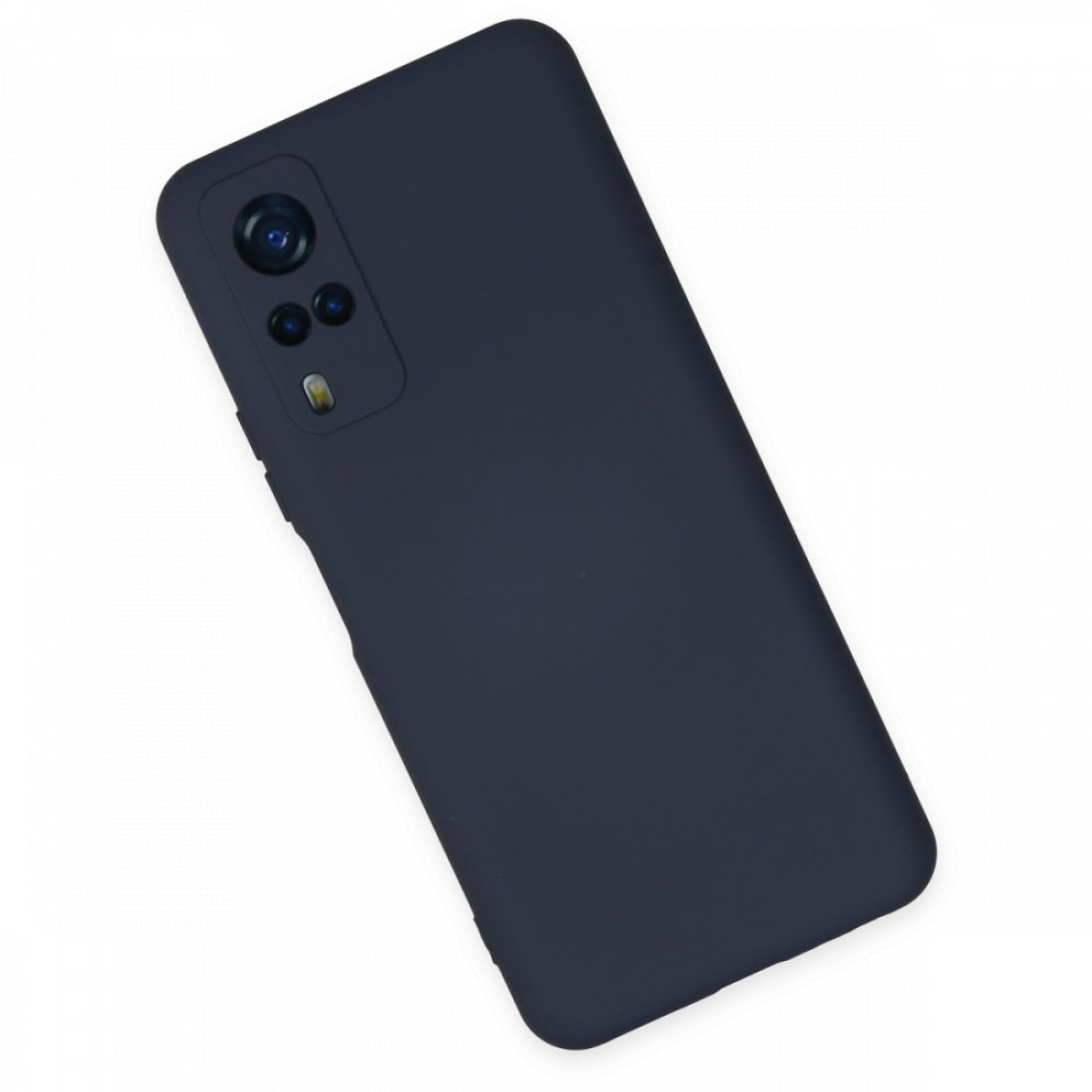 Vivo Y51A Kılıf Nano içi Kadife Silikon - Lacivert Vivo Y51A Kılıf Nano içi Kadife Silikon - Lacivert