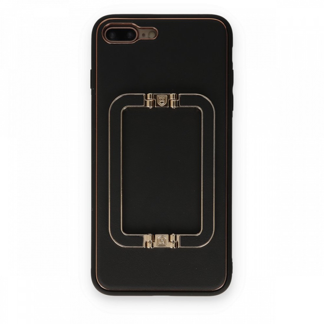  iPhone 7 Plus Kılıf Coco Elit Kapak - Siyah