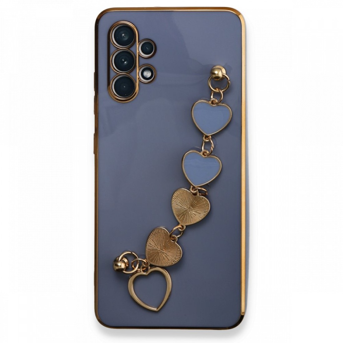  Samsung Galaxy A32 Kılıf Esila Silikon - Gri