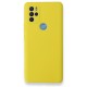  General Mobile GM 21 Pro Kılıf Nano içi Kadife Silikon - Sarı