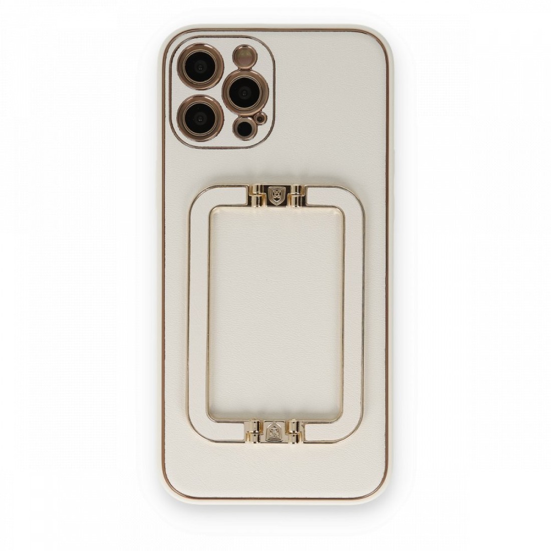  iPhone 12 Pro Kılıf Coco Elit Kapak - Beyaz