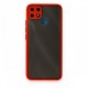  Realme C25 Kılıf Montreal Silikon Kapak - Kırmızı
