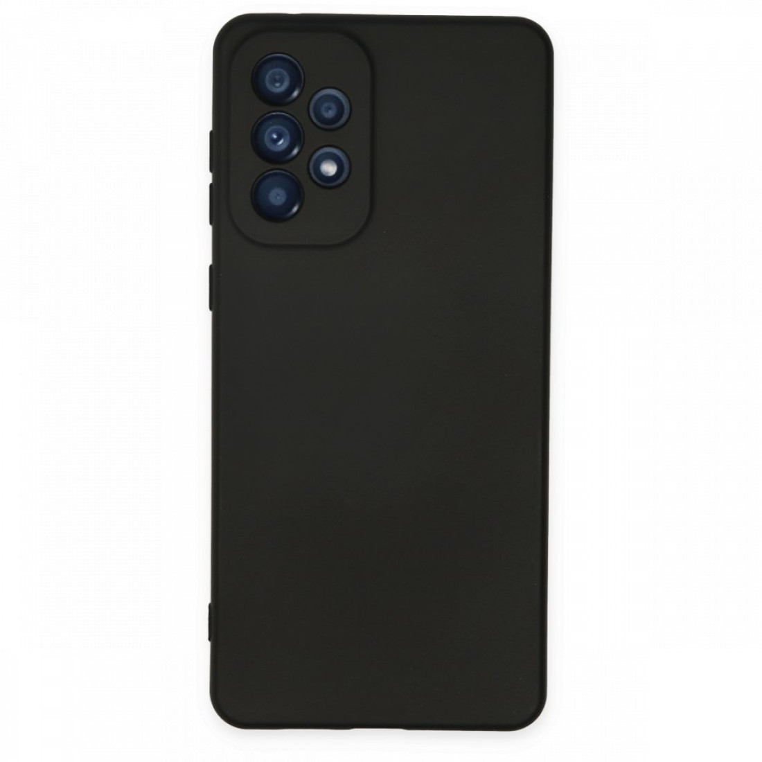  Samsung Galaxy A23 4G Kılıf Nano içi Kadife Silikon - Siyah