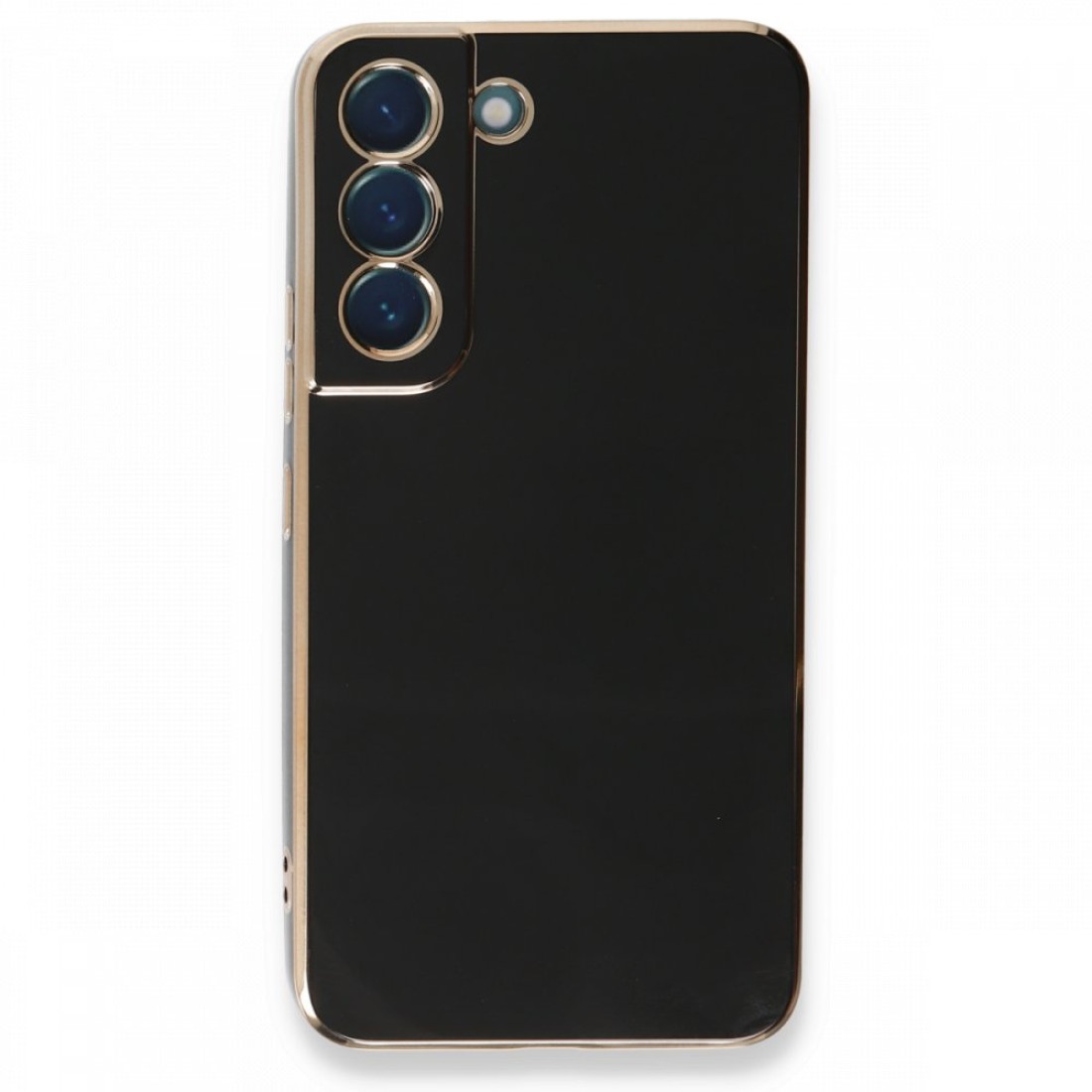  Samsung Galaxy S22 Kılıf Volet Silikon - Siyah