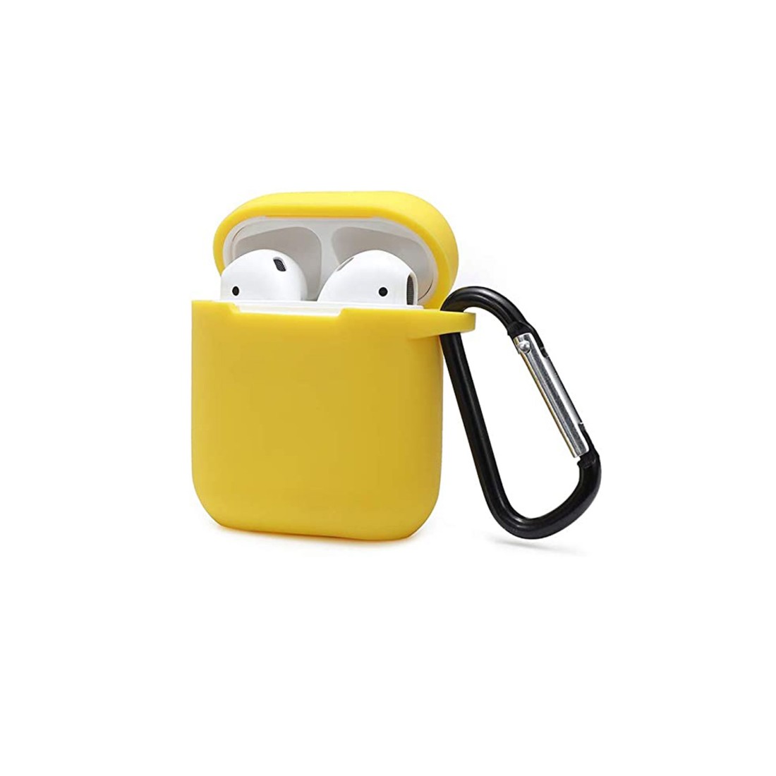 Airpods 2 (2.nesil) Sert Silikon Kılıf - Sarı Airpods 2 (2.nesil) Sert Silikon Kılıf - Sarı