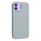  iPhone 12 Kılıf Asya Deri Silikon - Sierra Blue