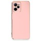  Realme C35 Kılıf Volet Silikon - Pembe