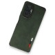 Xiaomi Redmi Note 10 Pro Kılıf Loop Deri Silikon - Yeşil Xiaomi Redmi Note 10 Pro Kılıf Loop Deri Silikon - Yeşil