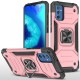  Samsung Galaxy M52 5G Kılıf Zegna Yüzüklü Silikon Kapak - Rose