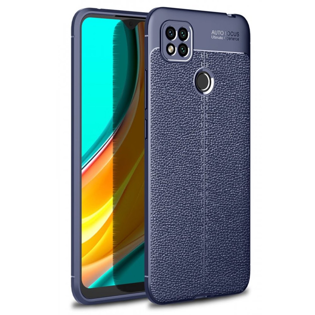  Xiaomi Redmi 9C Kılıf Auto Focus Kapak - Lacivert