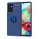  Samsung Galaxy A72 Kılıf Range Yüzüklü Silikon - Mavi