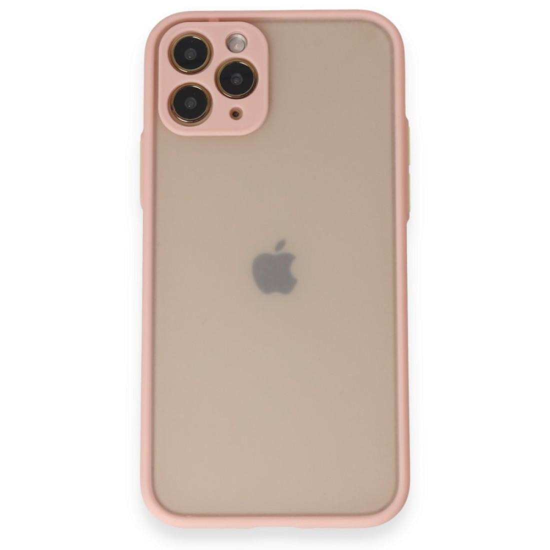  iPhone 11 Pro Kılıf Montreal Silikon Kapak - Pembe