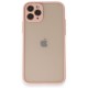 iPhone 11 Pro Kılıf Montreal Silikon Kapak - Pembe iPhone 11 Pro Kılıf Montreal Silikon Kapak - Pembe