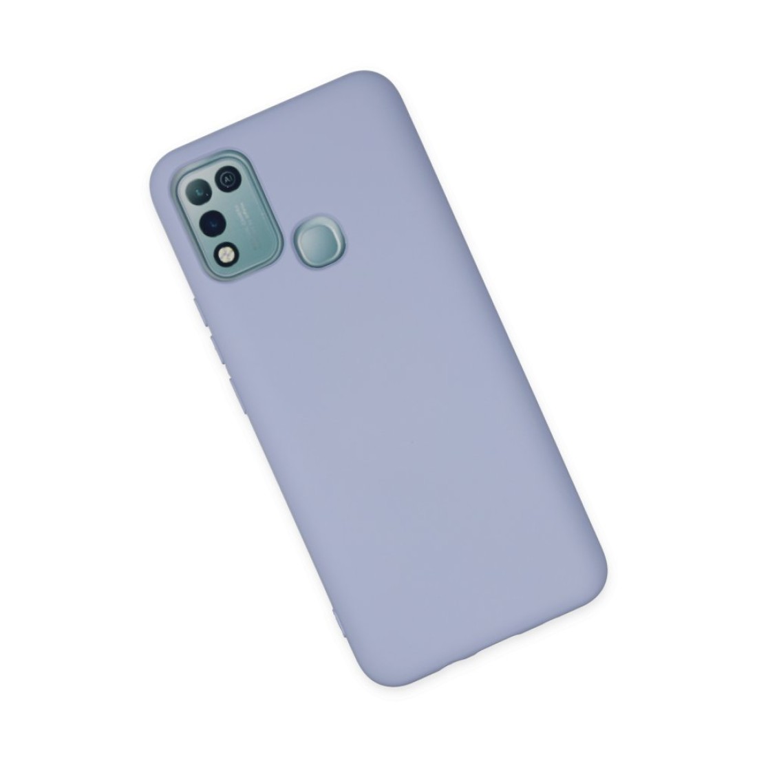  İnfinix Hot 10 Play Kılıf Nano içi Kadife Silikon - Lila