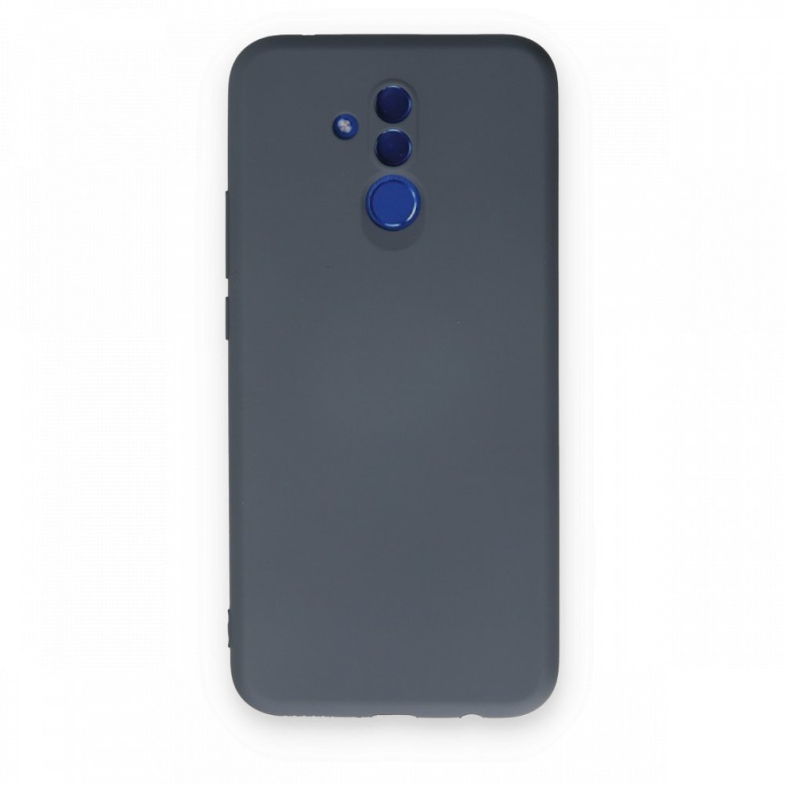  Huawei Mate 20 Lite Kılıf Nano içi Kadife Silikon - Gri