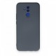  Huawei Mate 20 Lite Kılıf Nano içi Kadife Silikon - Gri