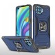 Oppo Reno 4 Lite Kılıf Zegna Yüzüklü Silikon Kapak - Mavi Oppo Reno 4 Lite Kılıf Zegna Yüzüklü Silikon Kapak - Mavi