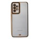  Samsung Galaxy A23 4G Kılıf Liva Lens Silikon - Siyah