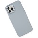  iPhone 12 Pro Kılıf Asya Deri Silikon - Sierra Blue