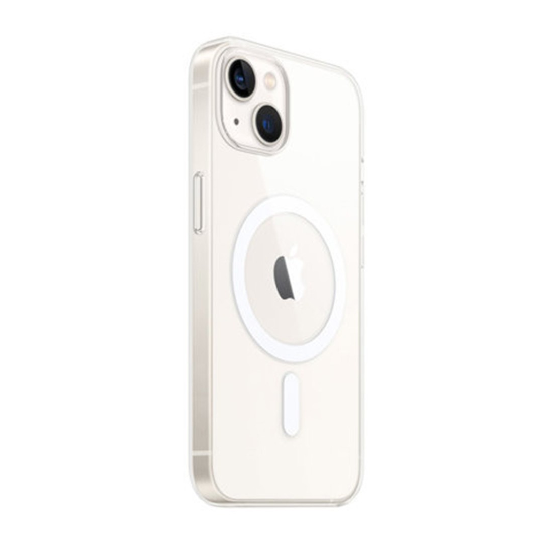  iPhone 14 Plus Kılıf Magneticsafe Şeffaf Silikon - Şeffaf